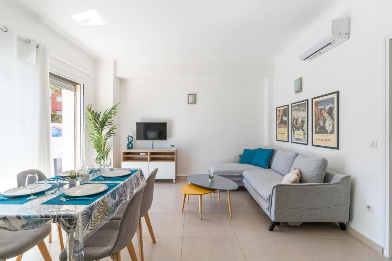 Le Grand Large - Appt Proche Plage アンティーブ エクステリア 写真